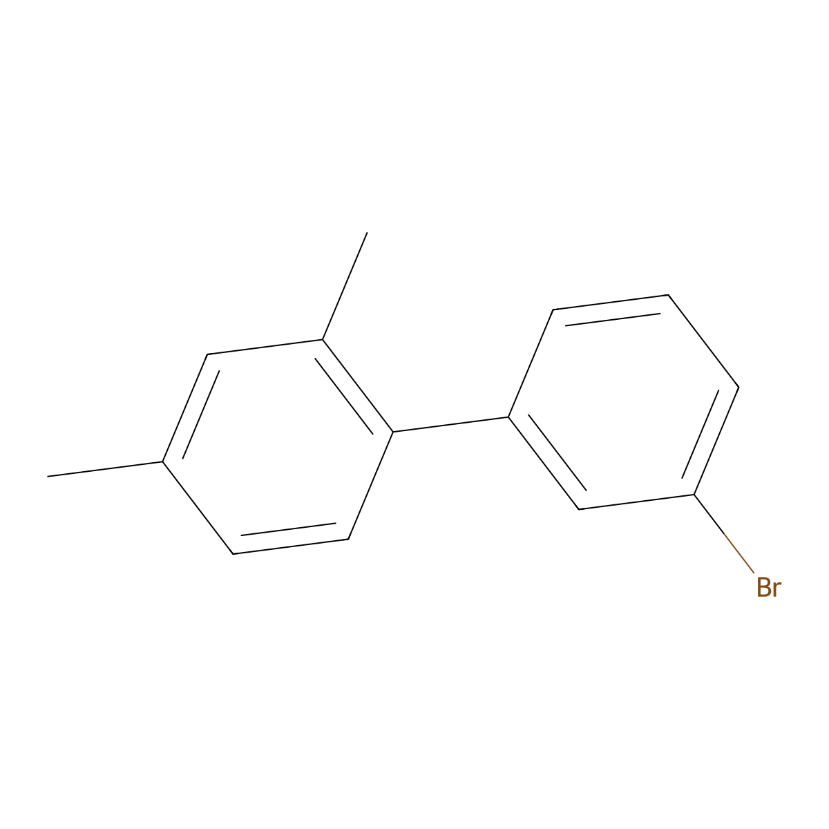 1-(3-Bromophenyl)-2,4-dimethylbenzene molecular structure, CAS 1511944-32-3