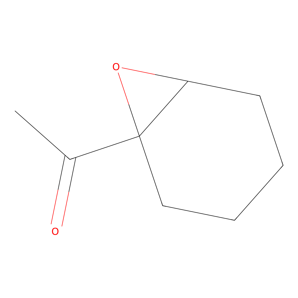 Ethanone, 1-(7-oxabicyclo[4.1.0]hept-1-yl)- molecular structure, CAS 15121-01-4