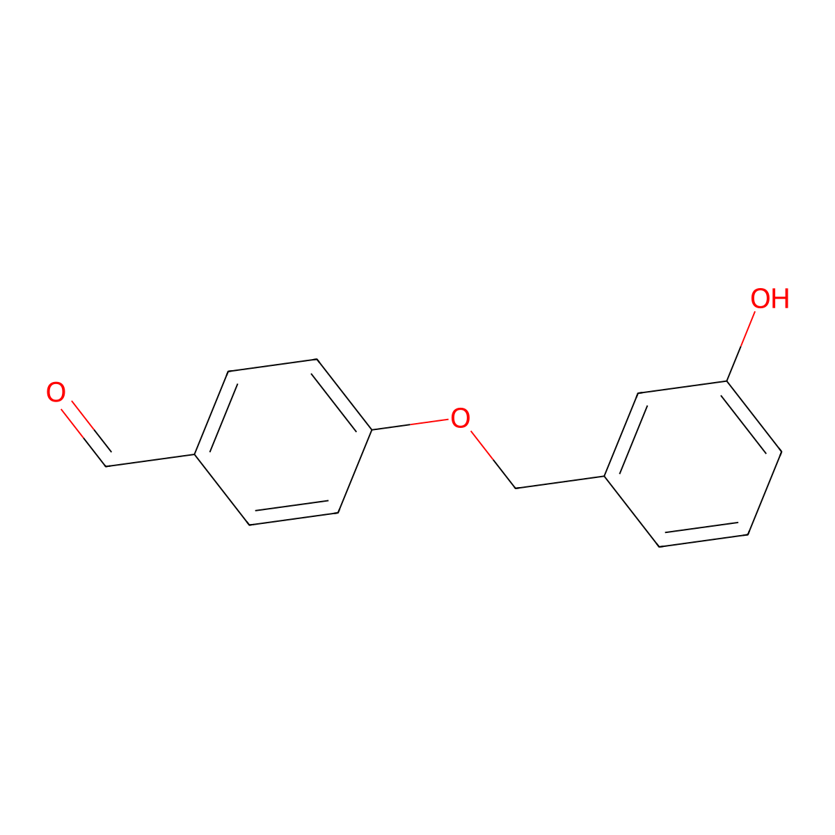 4-[(3-Hydroxyphenyl)methoxy]benzaldehyde molecular structure, CAS 1512313-14-2