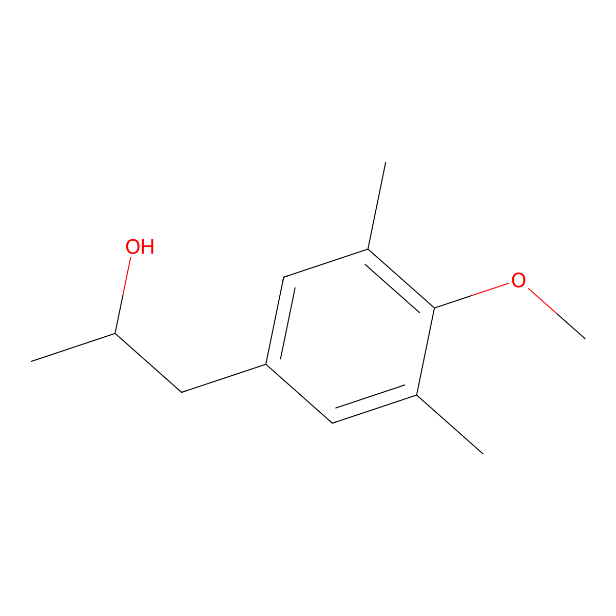 1-(4-Methoxy-3,5-dimethylphenyl)propan-2-ol molecular structure, CAS 1512359-04-4