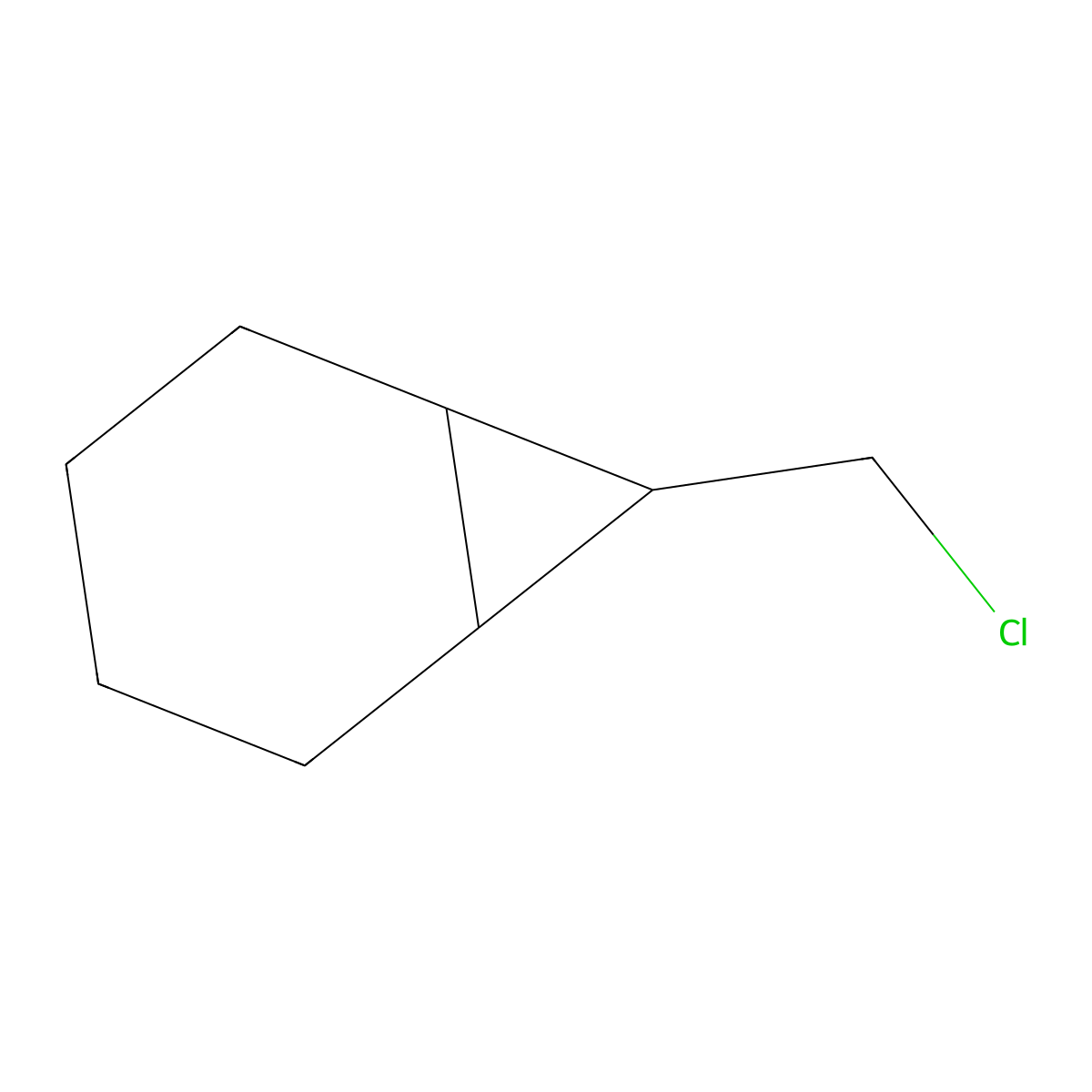 7-(Chloromethyl)bicyclo[4.1.0]heptane molecular structure, CAS 1512382-65-8