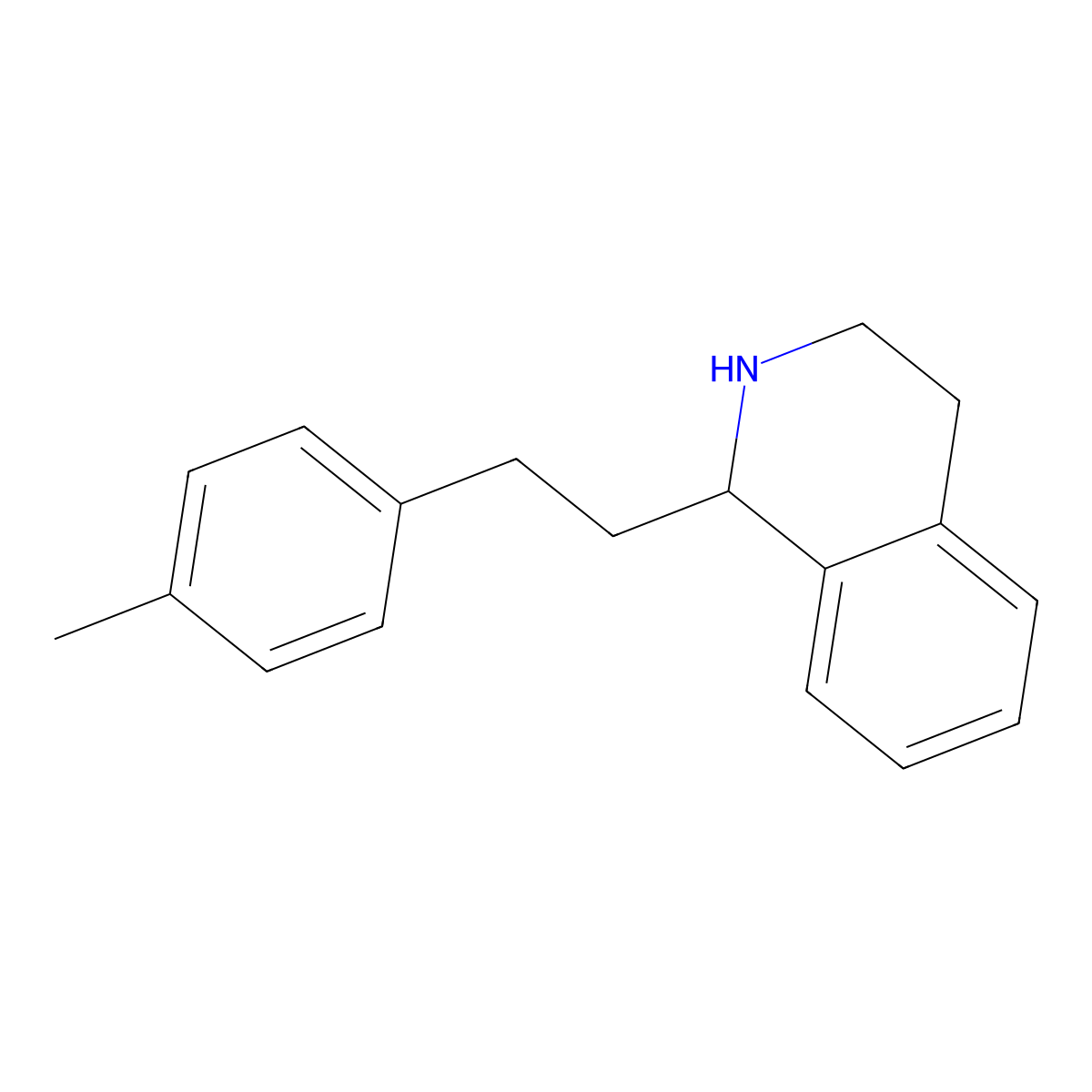 1-[2-(4-Methylphenyl)ethyl]-1,2,3,4-tetrahydroisoquinoline molecular structure, CAS 1512385-17-9
