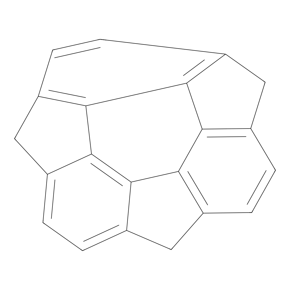 4,7-Dihydro-1H-tricyclopenta(def,jkl,pqr)triphenylene molecular structure, CAS 151253-59-7