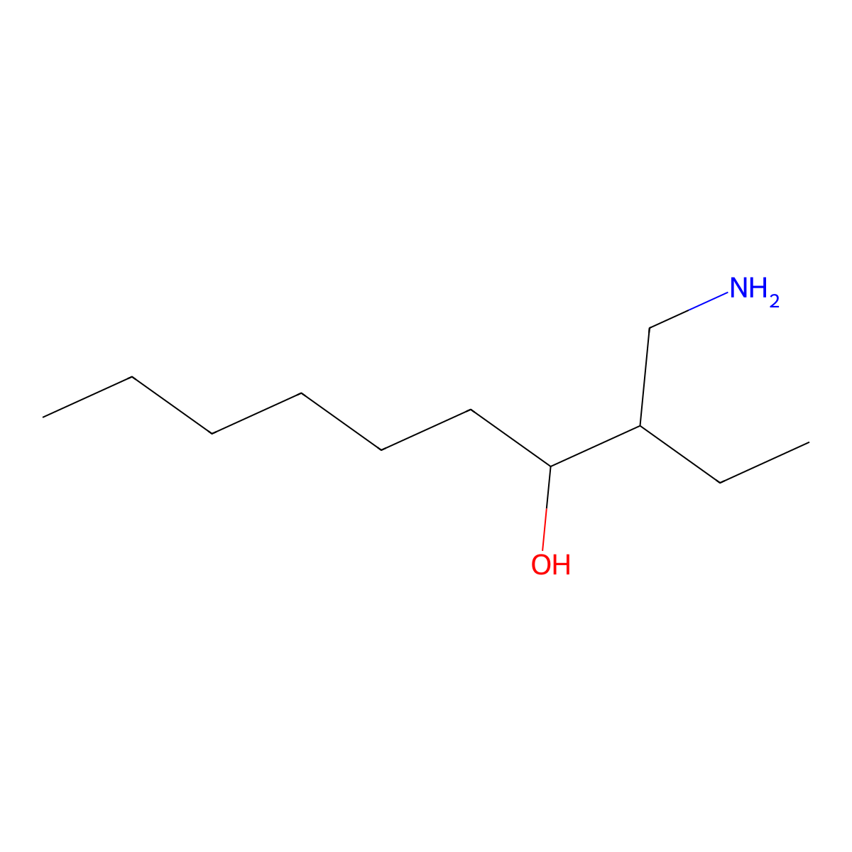 3-(Aminomethyl)decan-4-ol molecular structure, CAS 1512533-14-0