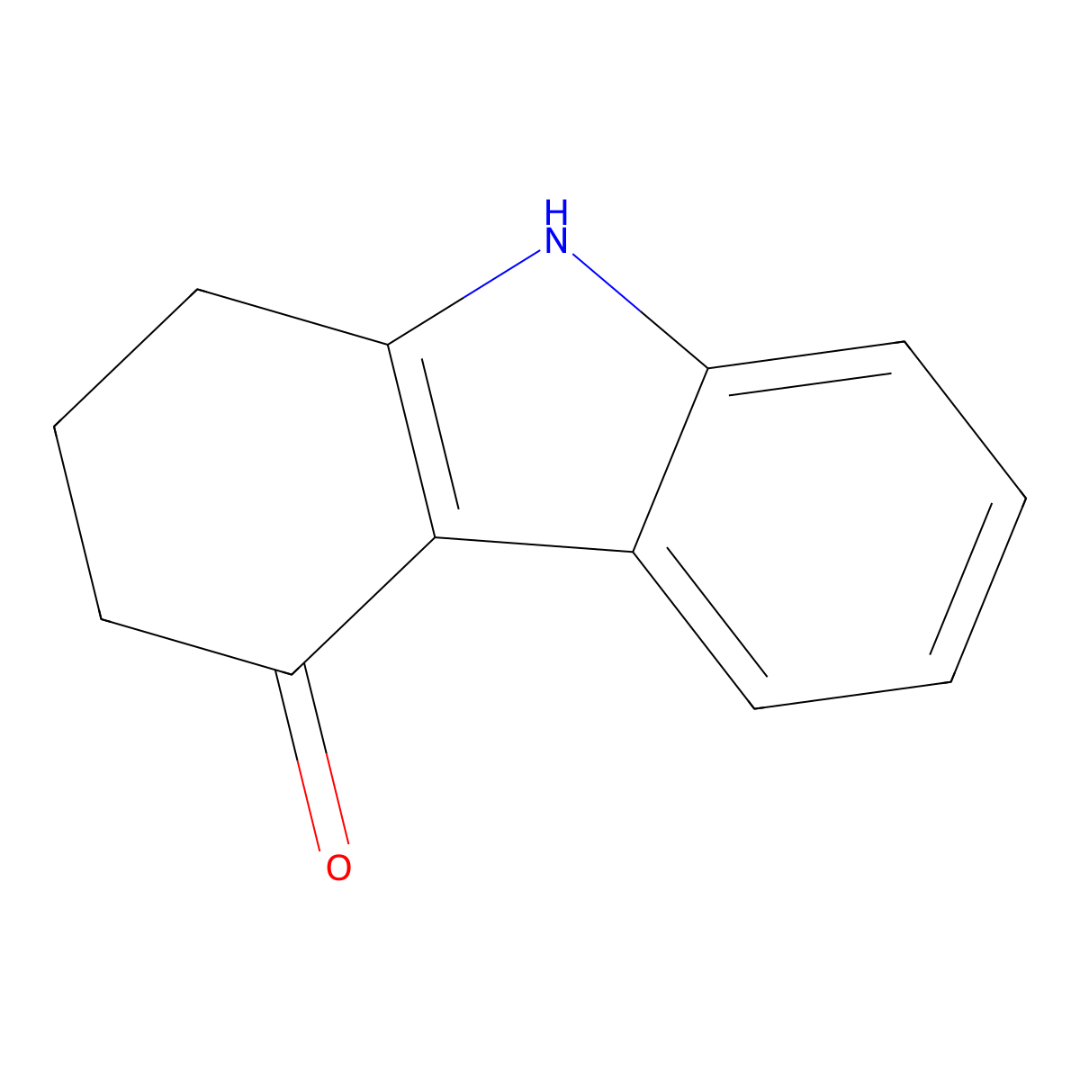 1,2,3,9-Tetrahydro-4H-carbazol-4-one molecular structure, CAS 15128-52-6
