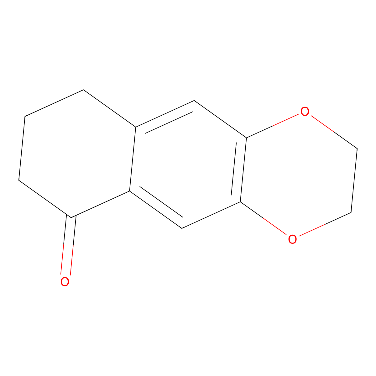 3,7,8,9-tetrahydro-2H-benzo[g][1,4]benzodioxin-6-one molecular structure, CAS 15128-62-8