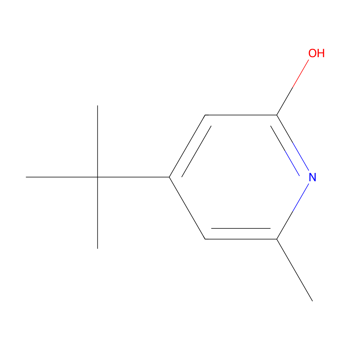 4-(tert-butyl)-6-methylpyridin-2(1H)-one molecular structure, CAS 1512954-44-7