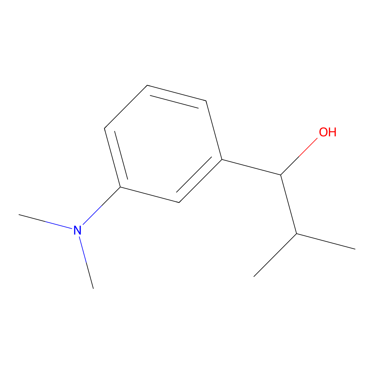 1-(3-(Dimethylamino)phenyl)-2-methylpropan-1-ol molecular structure, CAS 1512981-00-8