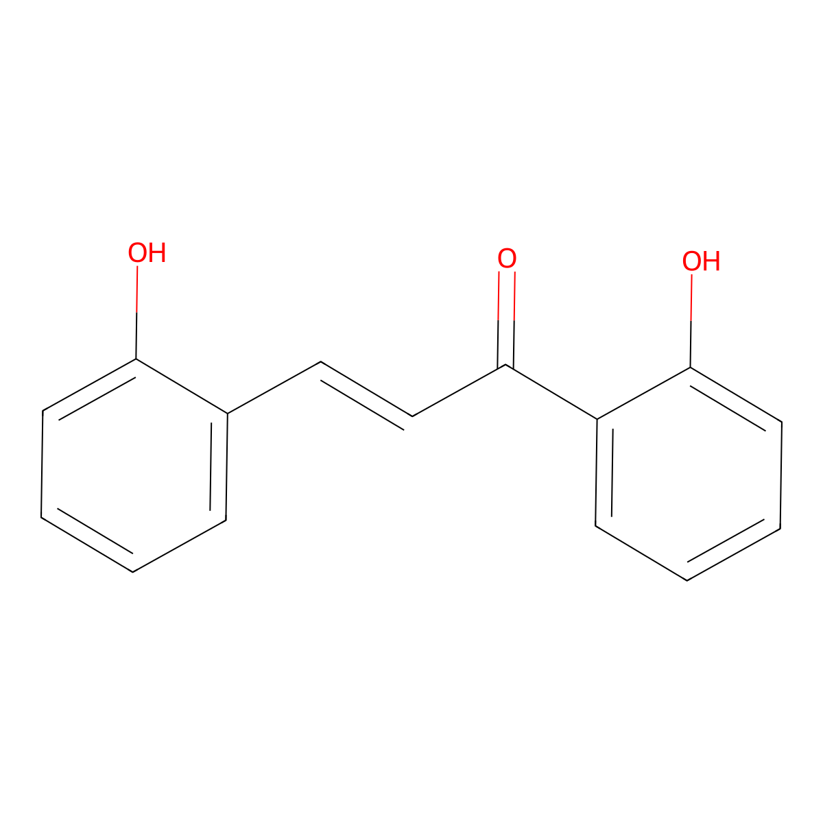 2,2'-Dihydroxychalcone molecular structure, CAS 15131-80-3