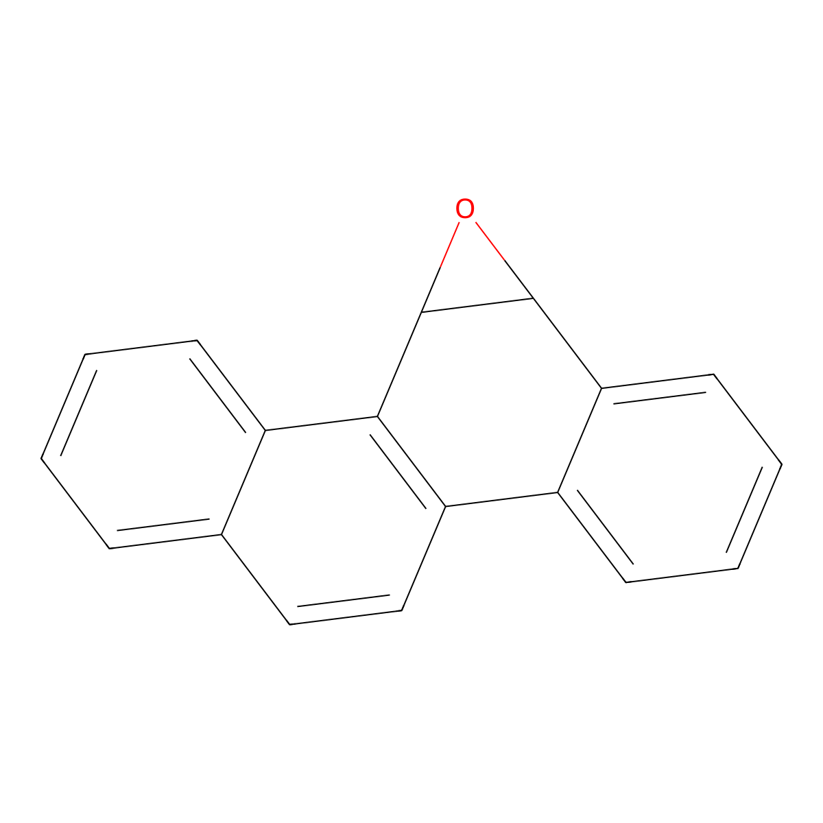 1a,11b-Dihydrochryseno(5,6-b)oxirene molecular structure, CAS 15131-84-7
