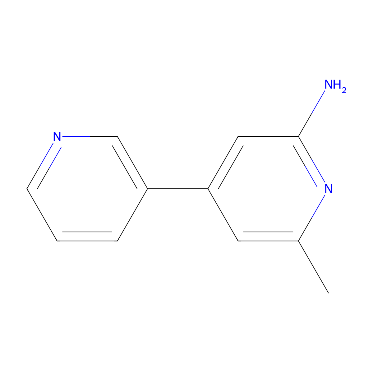 6-Methyl-4-(pyridin-3-YL)pyridin-2-amine molecular structure, CAS 1513132-11-0