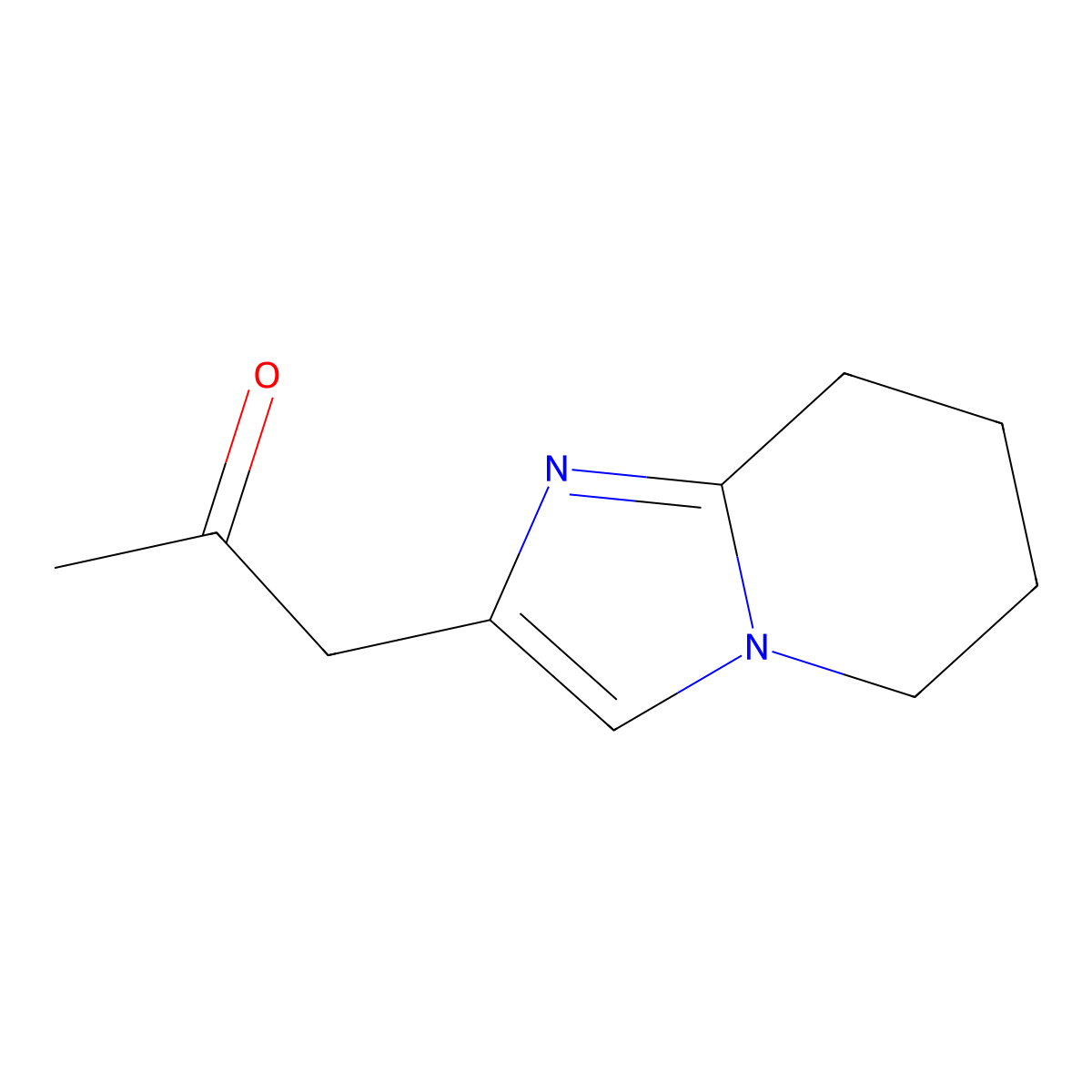 1-(5,6,7,8-Tetrahydroimidazo[1,2-a]pyridin-2-yl)propan-2-one molecular structure, CAS 1513505-93-5