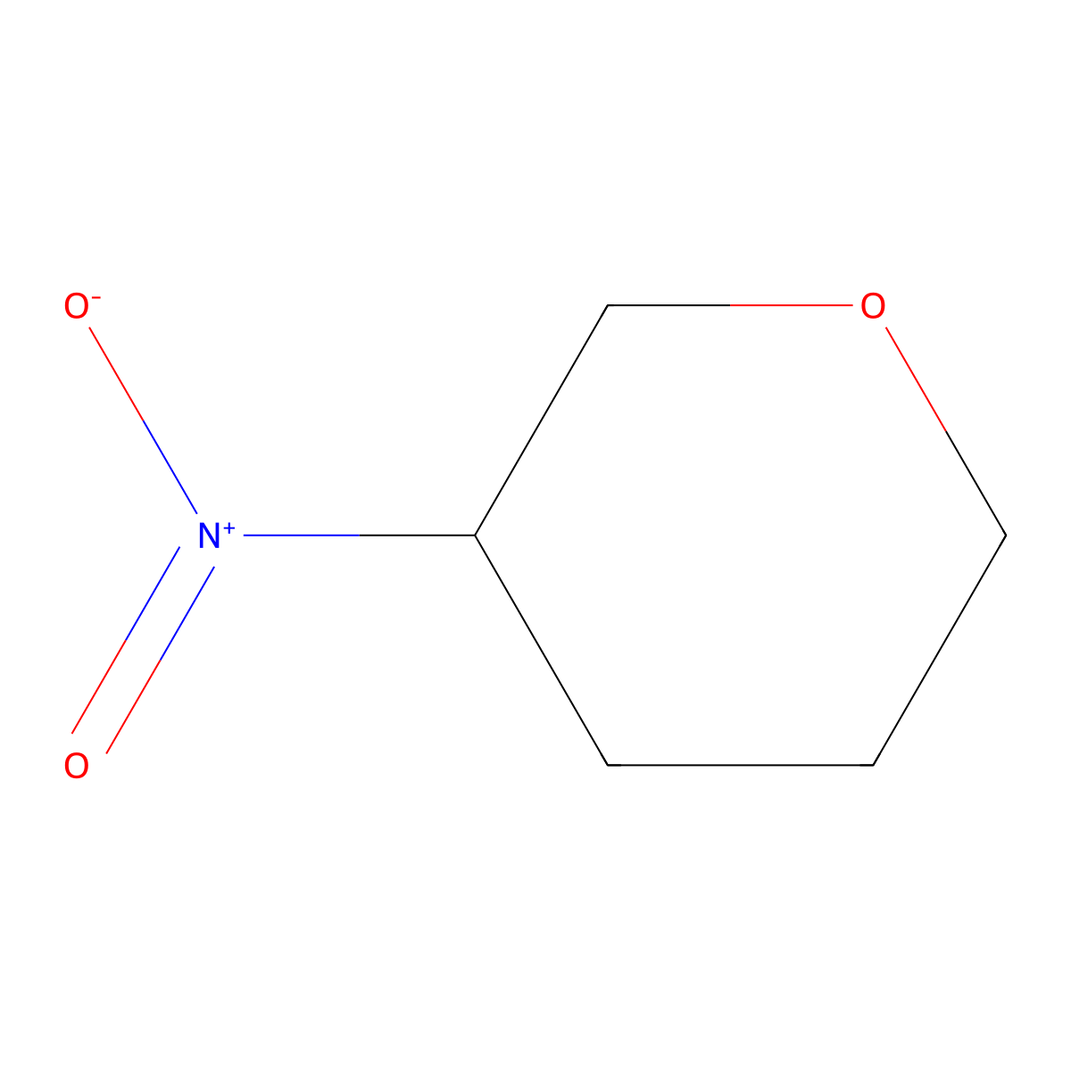 3-Nitrooxane molecular structure, CAS 1513588-78-7