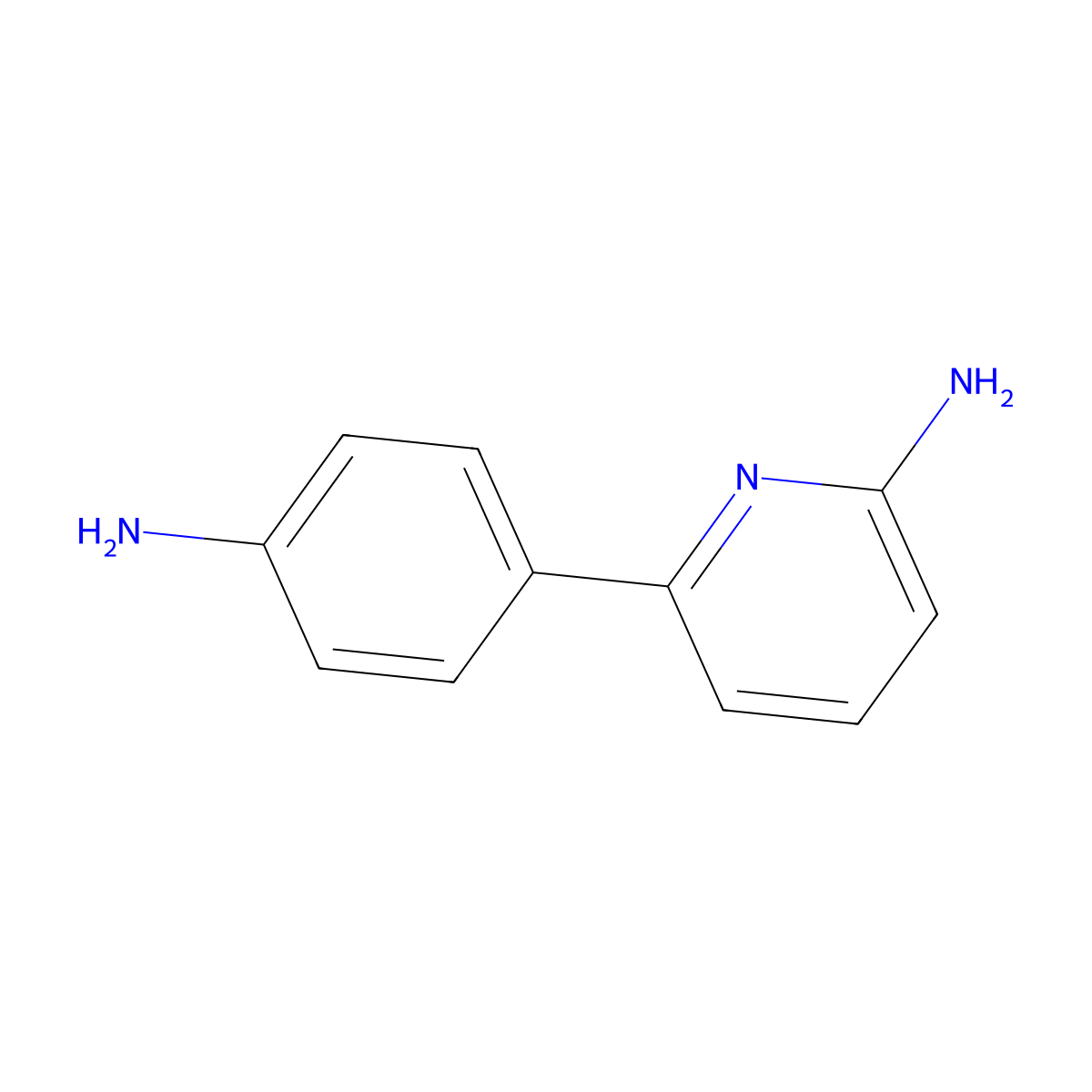 6-(4-Aminophenyl)-2-pyridinamine molecular structure, CAS 1513797-74-4