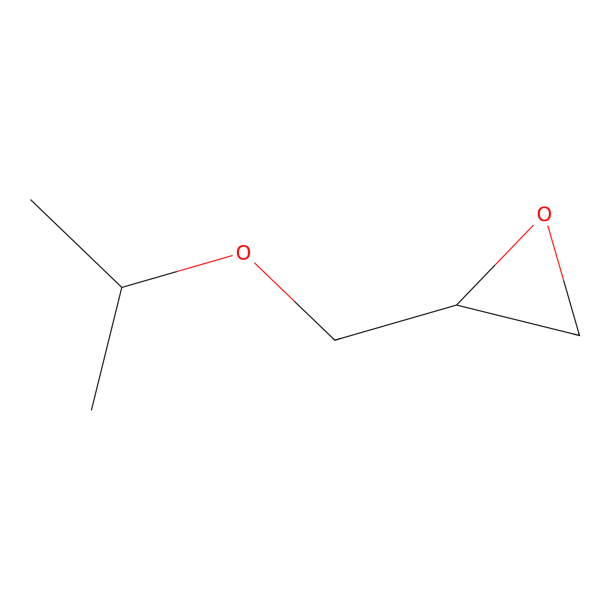 (2R)-2-[(propan-2-yloxy)methyl]oxirane molecular structure, CAS 1513867-86-1