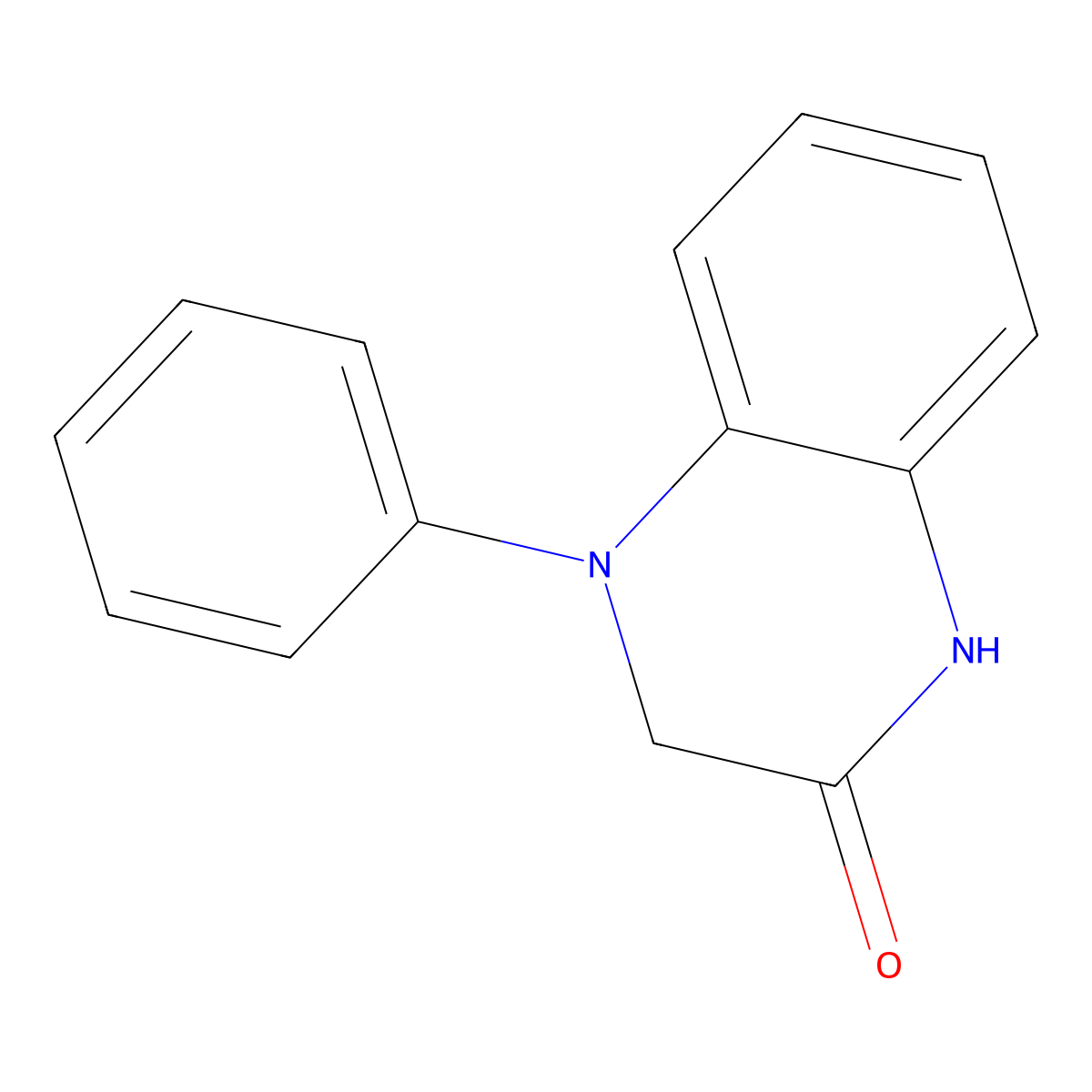 4-Phenyl-1,2,3,4-tetrahydroquinoxalin-2-one molecular structure, CAS 1514068-65-5