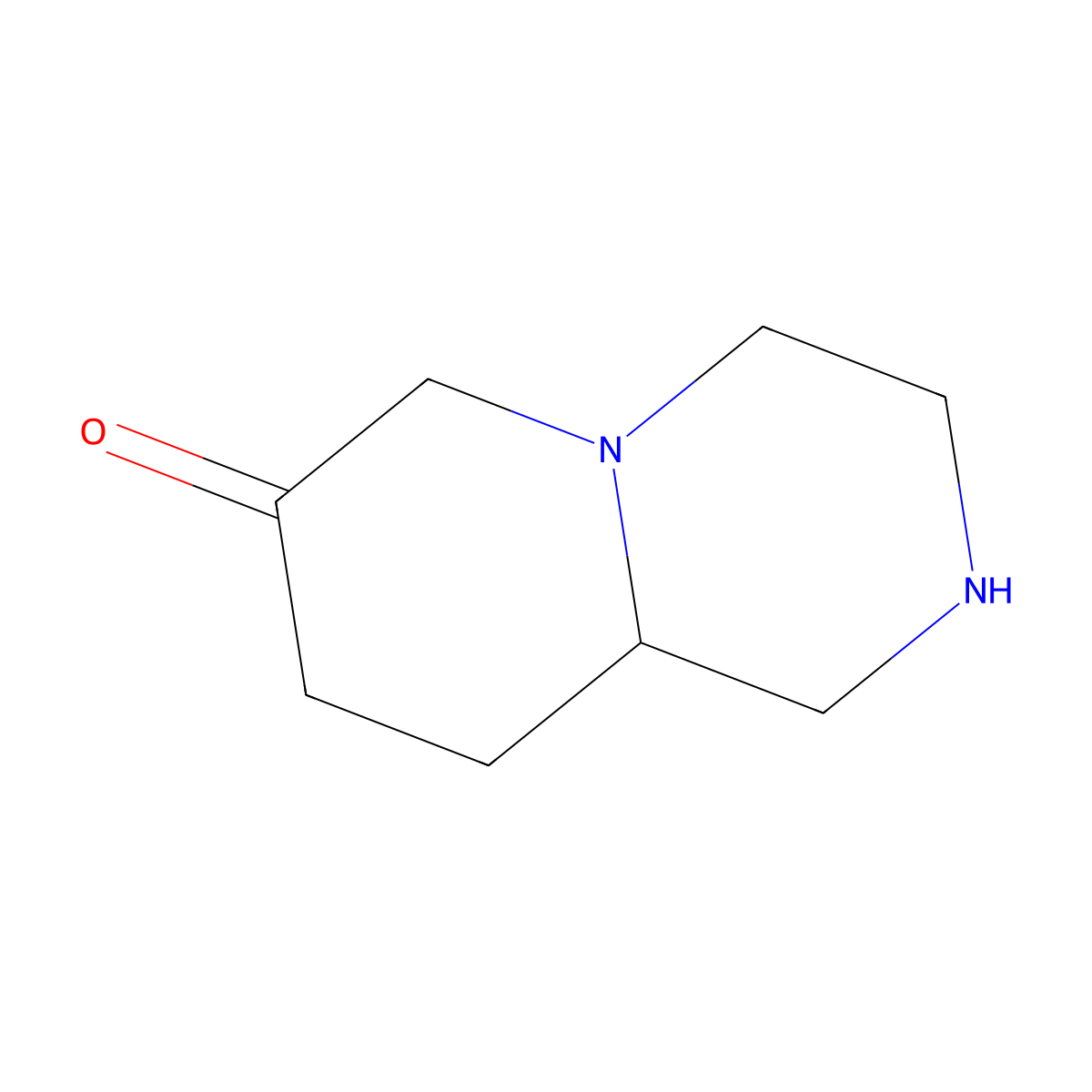 octahydro-1H-pyrido[1,2-a]piperazin-7-one molecular structure, CAS 1514137-24-6