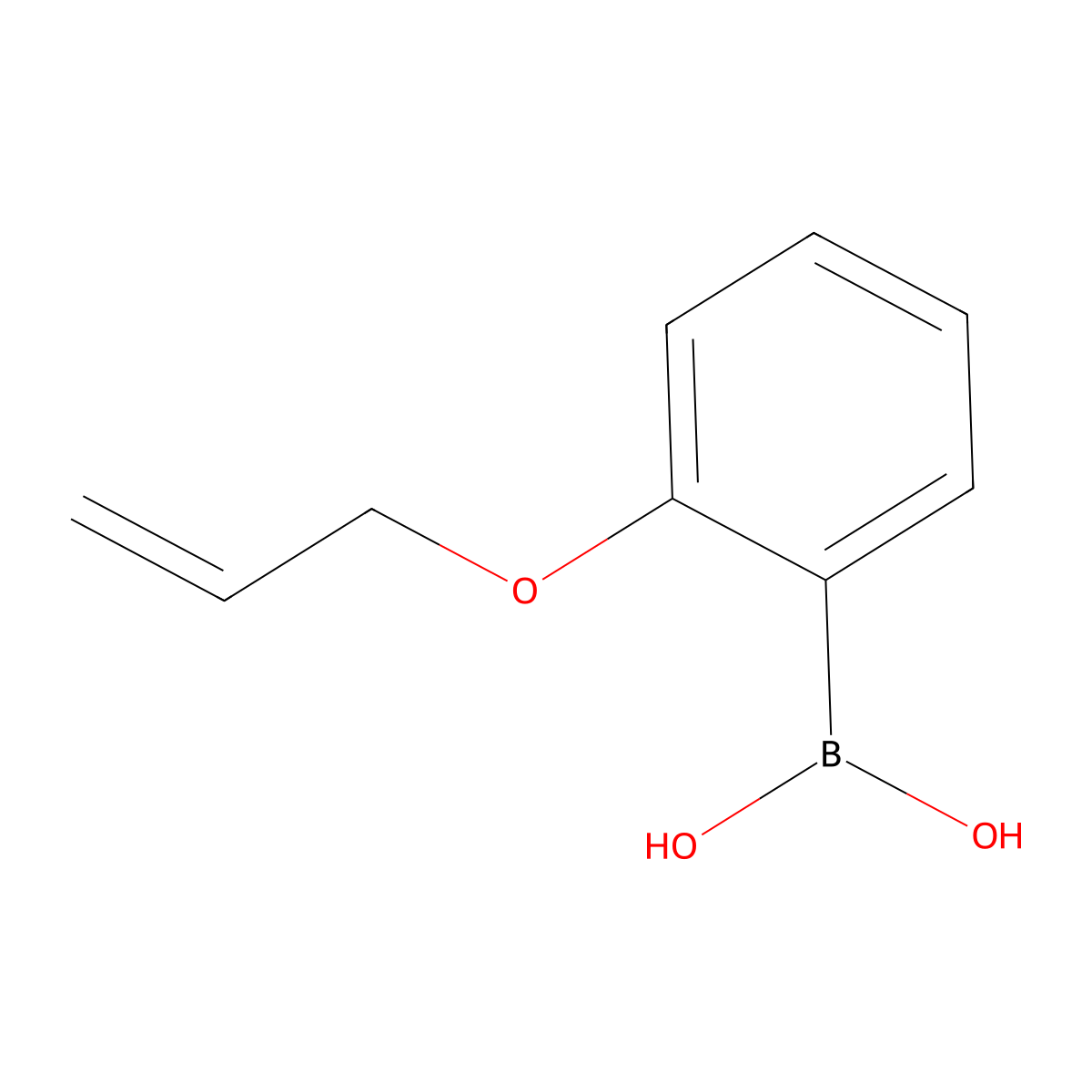 [2-(Prop-2-en-1-yloxy)phenyl]boronic acid molecular structure, CAS 151414-76-5