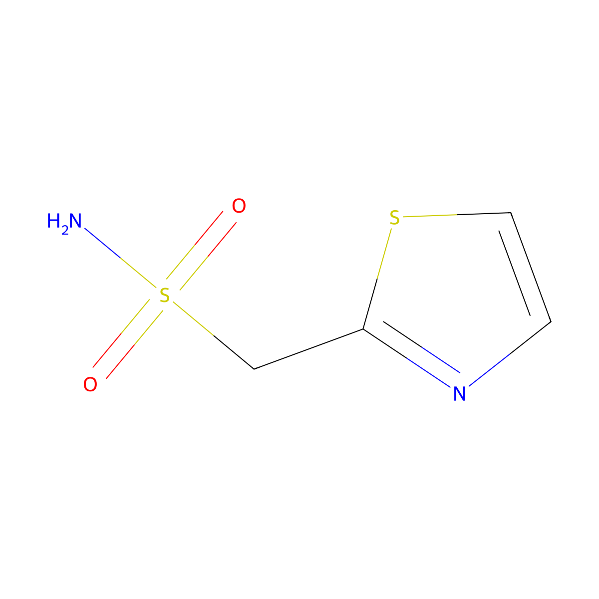 Thiazol-2-ylmethanesulfonamide molecular structure, CAS 1514227-80-5
