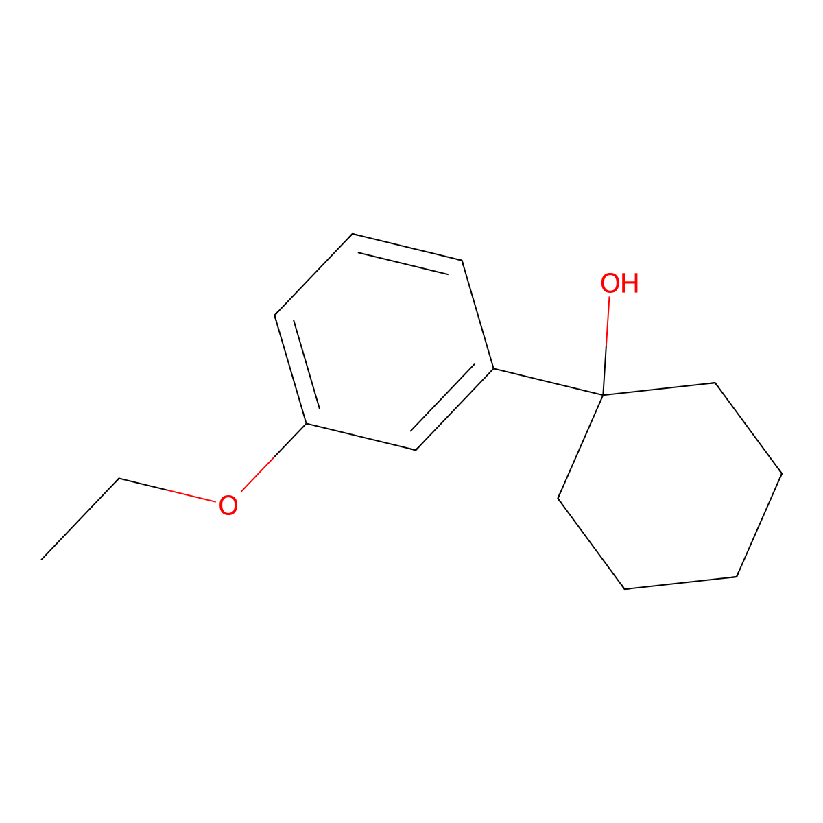 1-(3-Ethoxyphenyl)cyclohexanol molecular structure, CAS 1514750-05-0