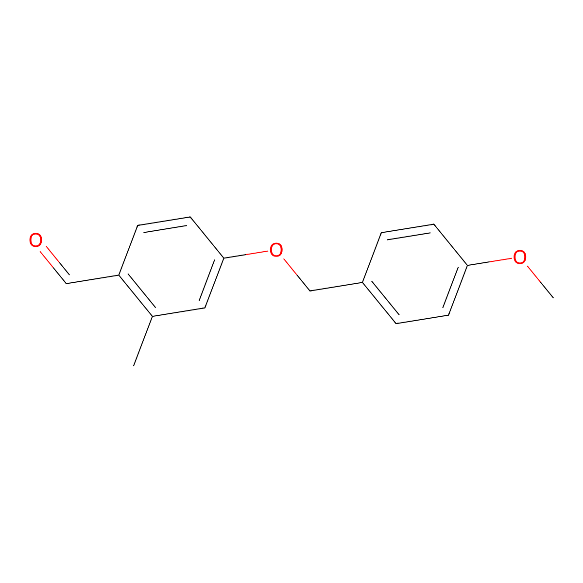 4-[(4-Methoxyphenyl)methoxy]-2-methylbenzaldehyde molecular structure, CAS 1514811-56-3