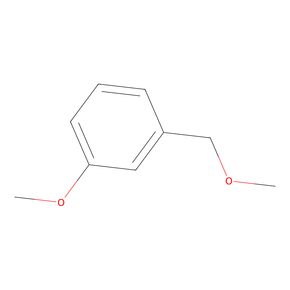 1-Methoxy-3-(methoxymethyl)benzene molecular structure, CAS 1515-82-8