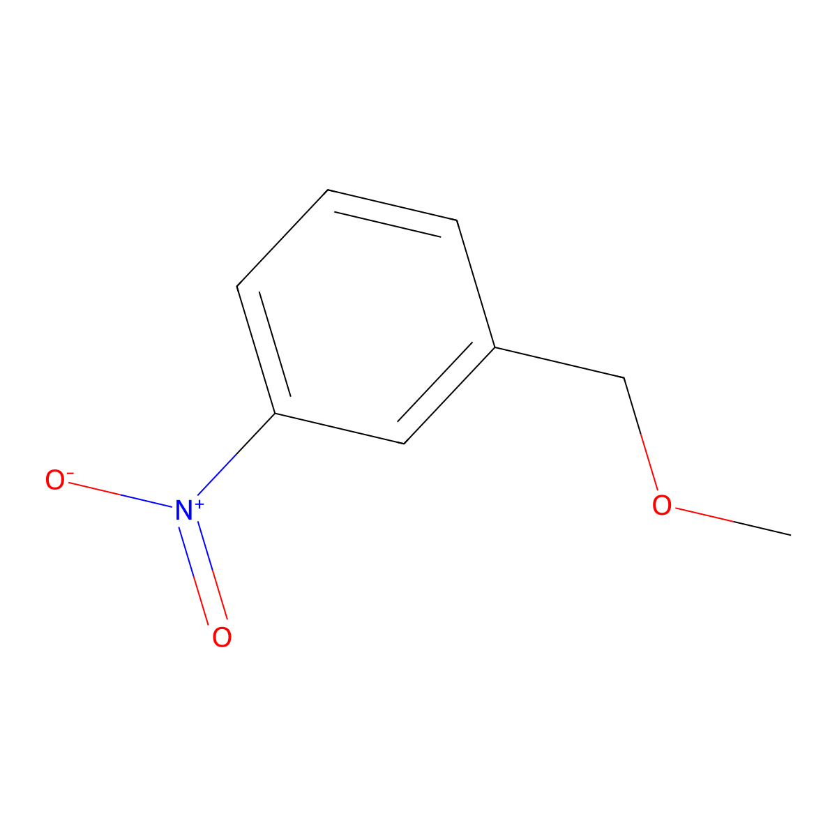 1-(Methoxymethyl)-3-nitrobenzene molecular structure, CAS 1515-84-0