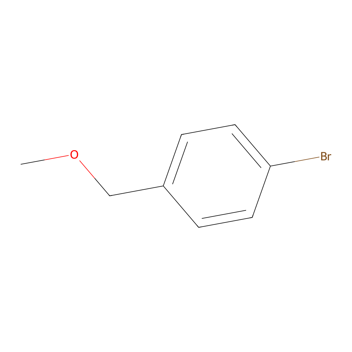 4-Bromobenzyl methyl ether molecular structure, CAS 1515-88-4
