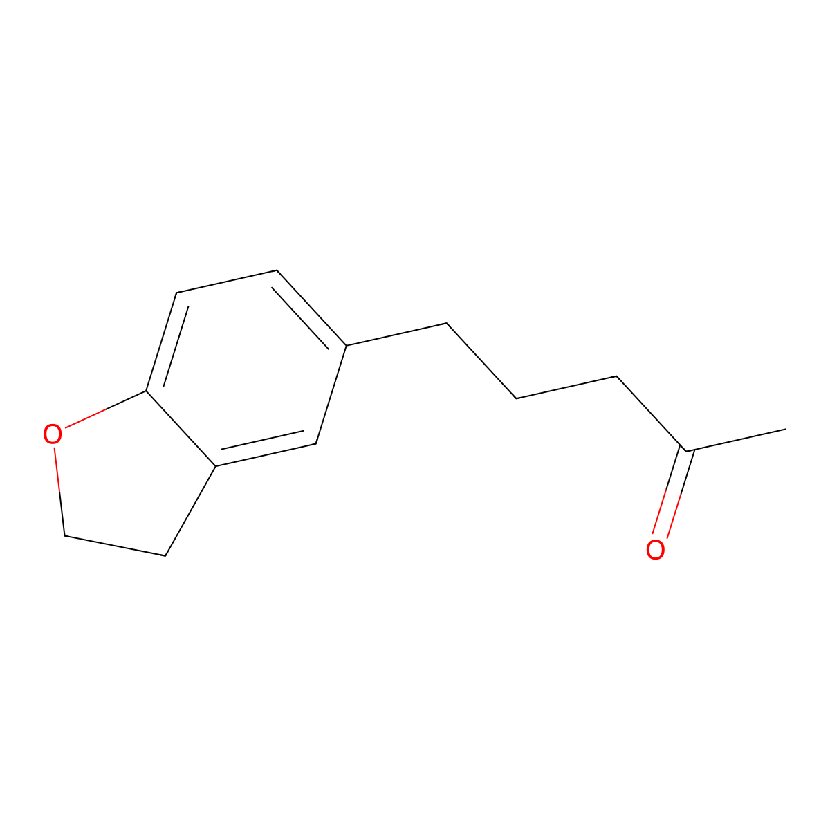 5-(2,3-Dihydrobenzofuran-5-yl)pentan-2-one molecular structure, CAS 1515060-33-9