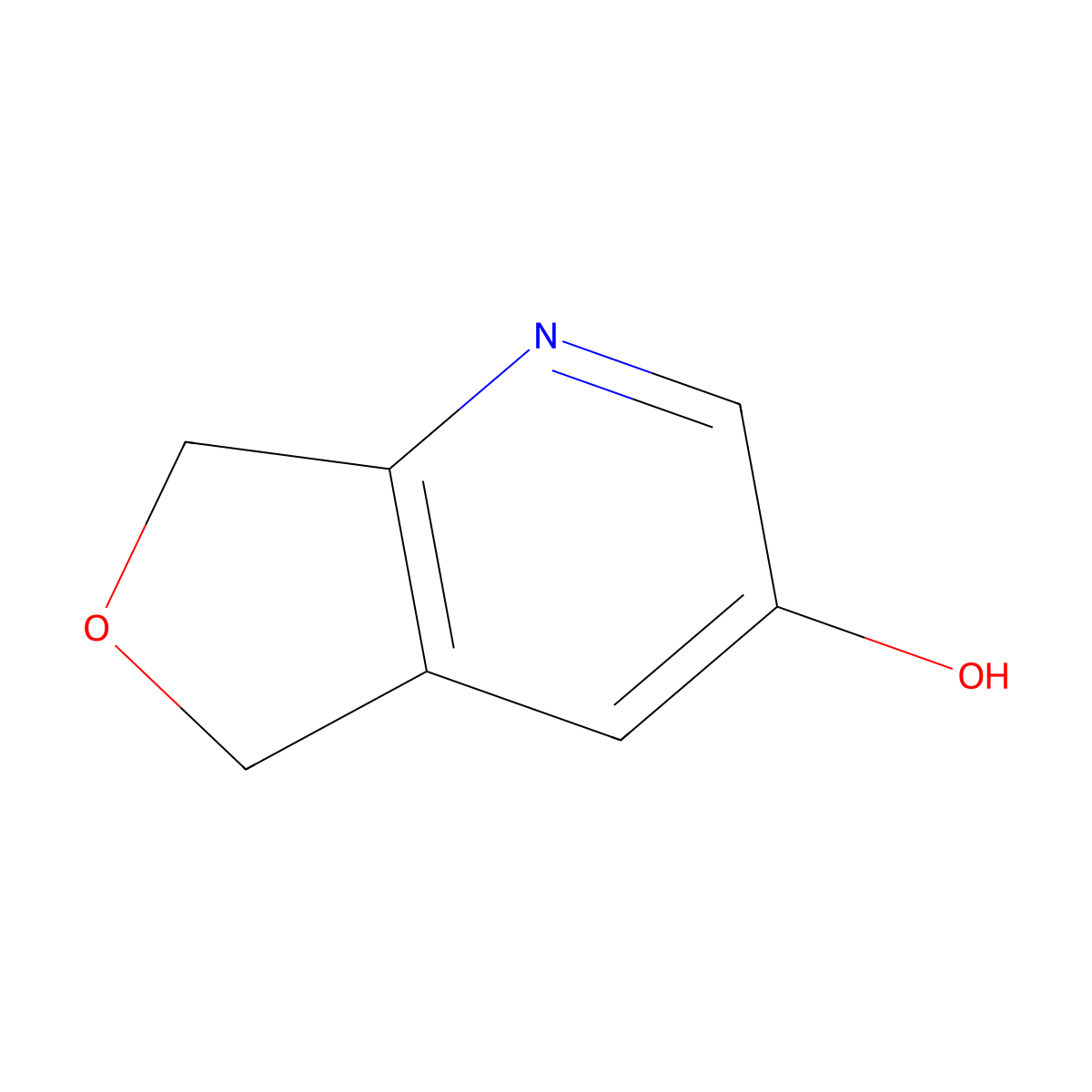 5,7-Dihydrofuro[3,4-b]pyridin-3-ol molecular structure, CAS 1515111-25-7