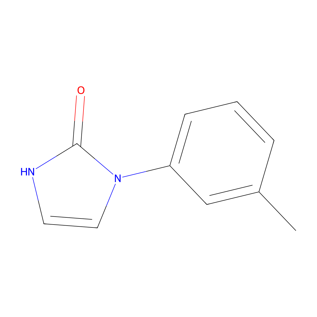 1-(m-tolyl)-1,3-dihydro-2H-imidazol-2-one molecular structure, CAS 1515428-71-3