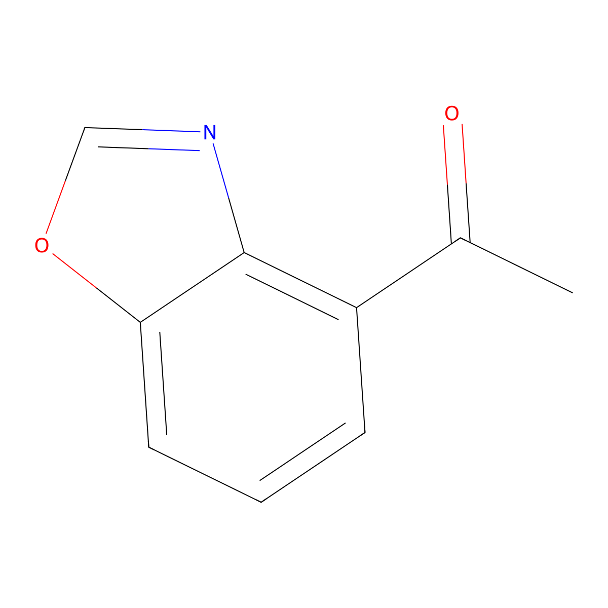 1-(Benzo[d]oxazol-4-yl)ethan-1-one molecular structure, CAS 1515491-24-3