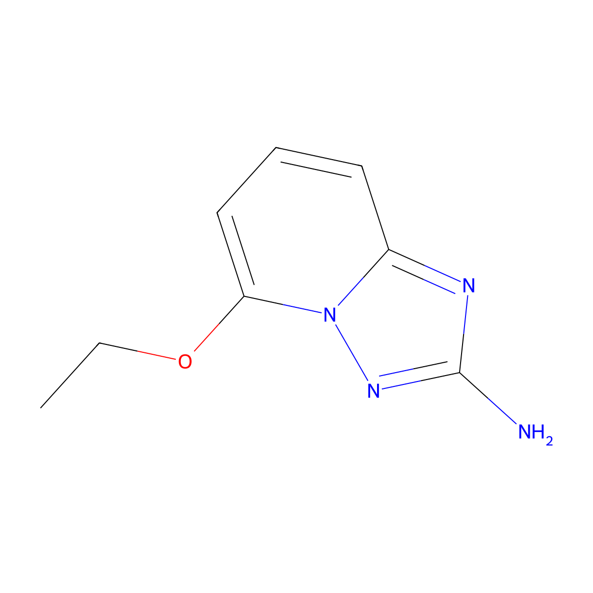 5-Ethoxy-[1,2,4]triazolo[1,5-A]pyridin-2-amine molecular structure, CAS 1515631-69-2