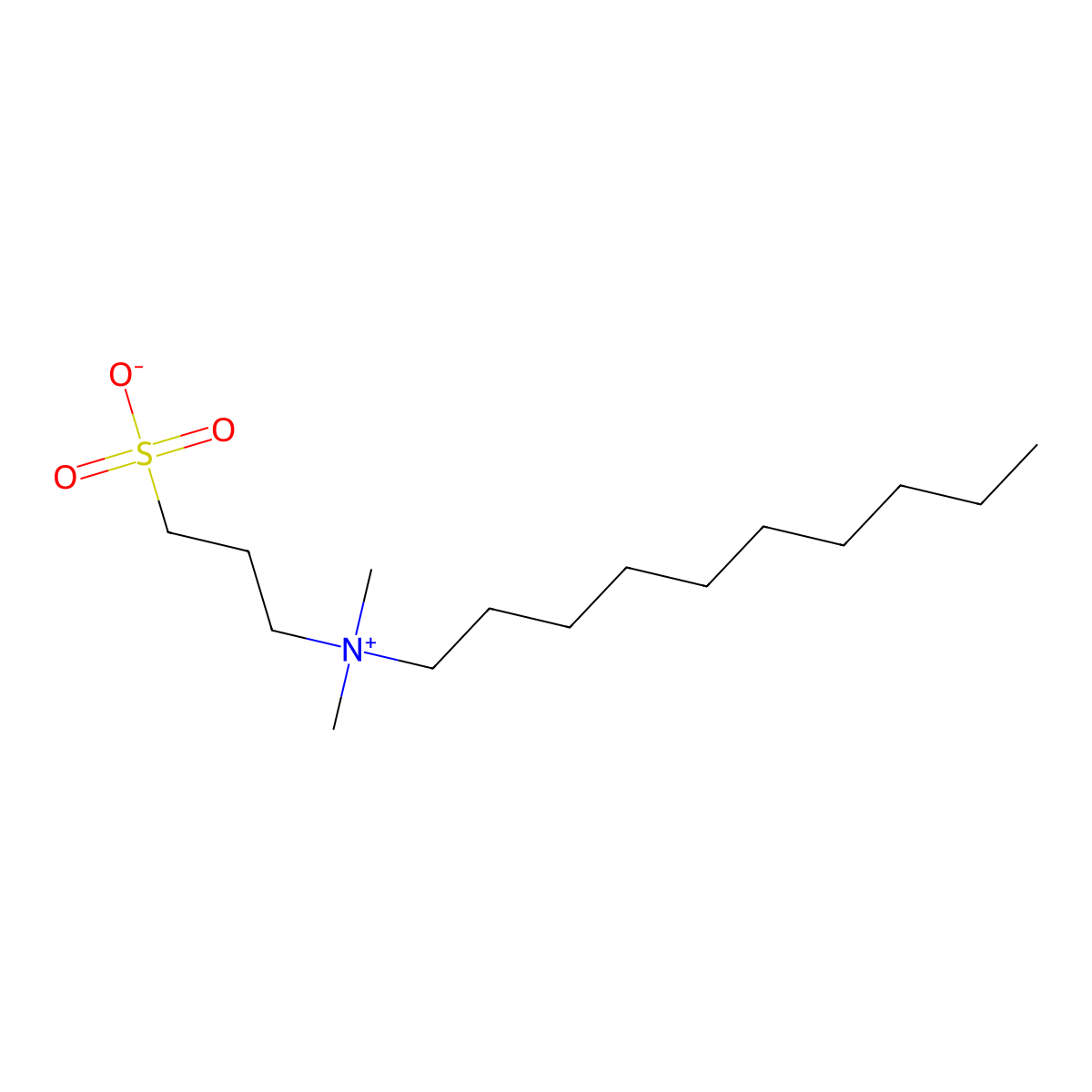 Zwittergent 310 molecular structure, CAS 15163-36-7