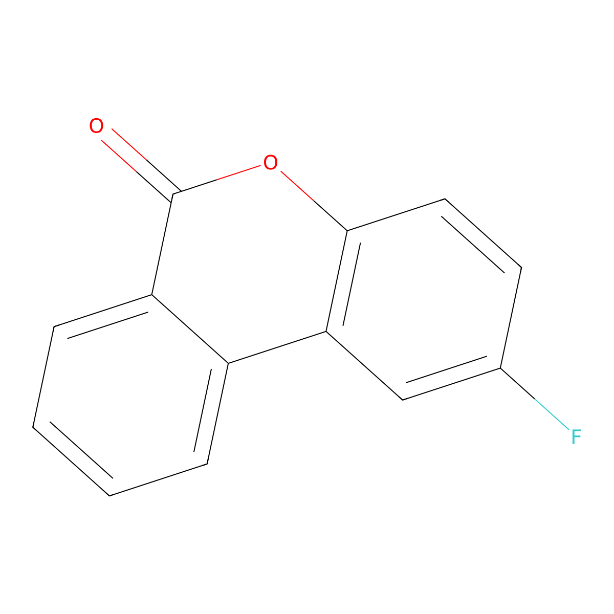 2-Fluoro-6h-benzo[c]chromen-6-one molecular structure, CAS 151648-58-7