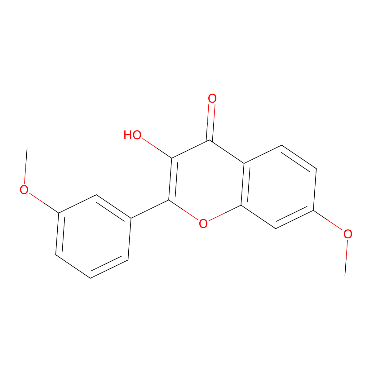 7,3'-Dimethoxy-3-hydroxyflavone molecular structure, CAS 151698-63-4