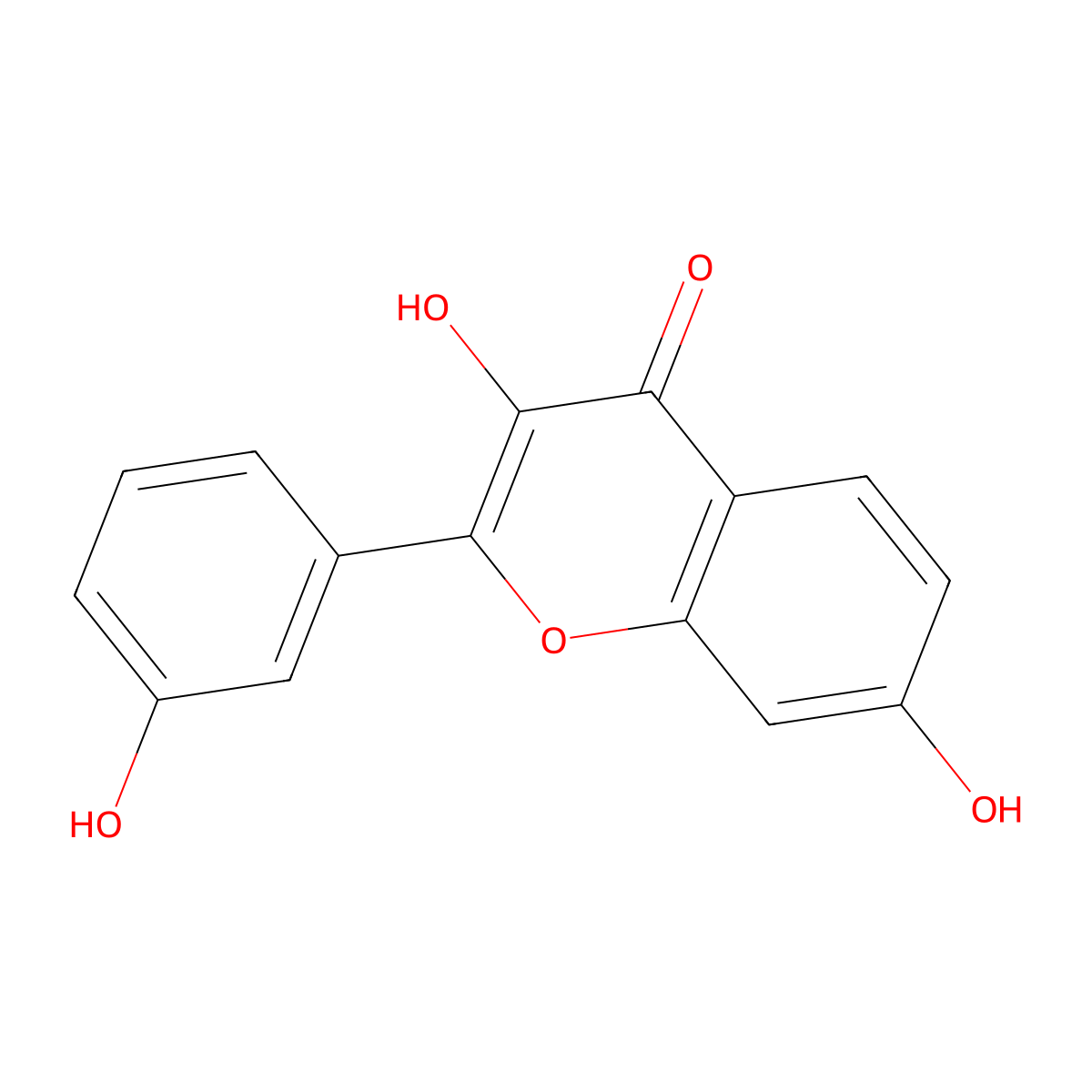 3,7,3'-Trihydroxyflavone molecular structure, CAS 151698-64-5