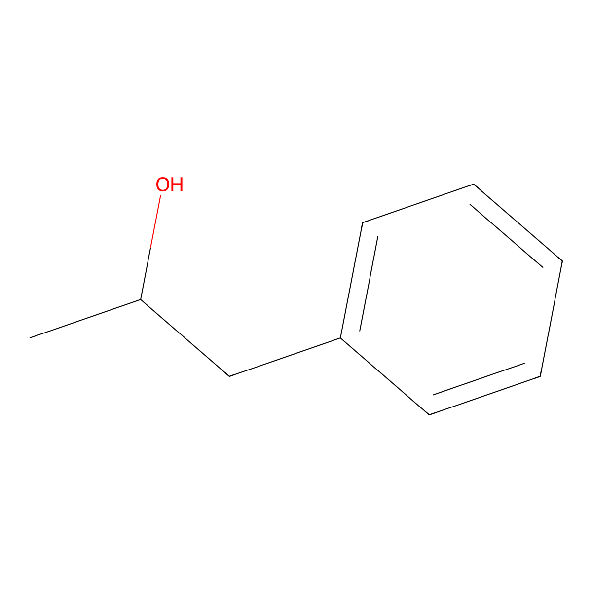 (S)-1-Phenyl-2-propanol molecular structure, CAS 1517-68-6