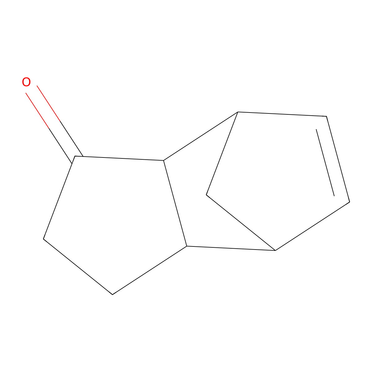 rac-(1R,2S,6R,7S)-tricyclo(5.2.1.0,2,6)dec-8-en-3-one molecular structure, CAS 151717-06-5