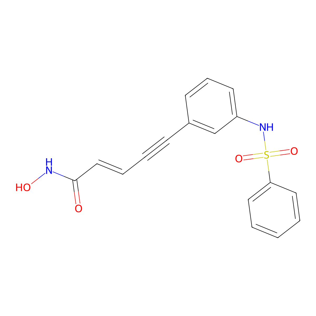 Oxamflatin molecular structure, CAS 151720-43-3