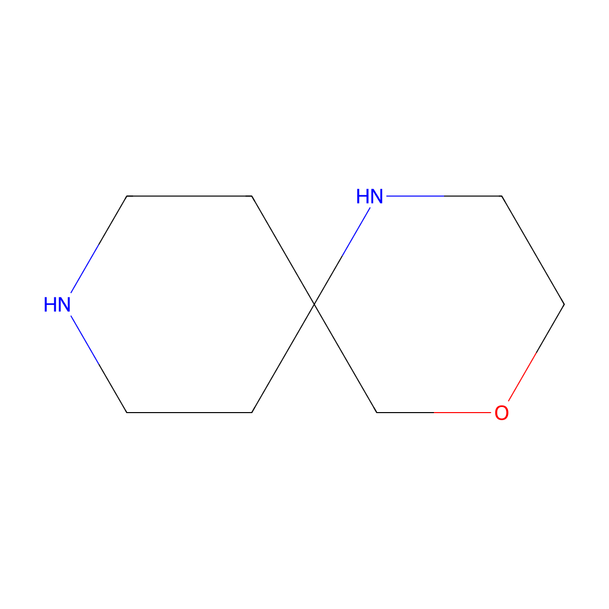 4-Oxa-1,9-diazaspiro[5.5]undecane molecular structure, CAS 151742-17-5