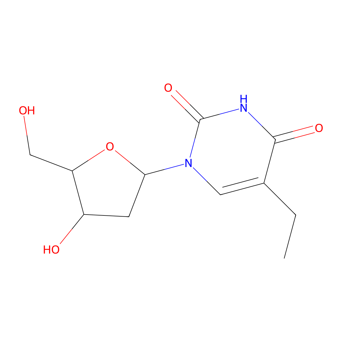 Edoxudin molecular structure, CAS 15176-29-1