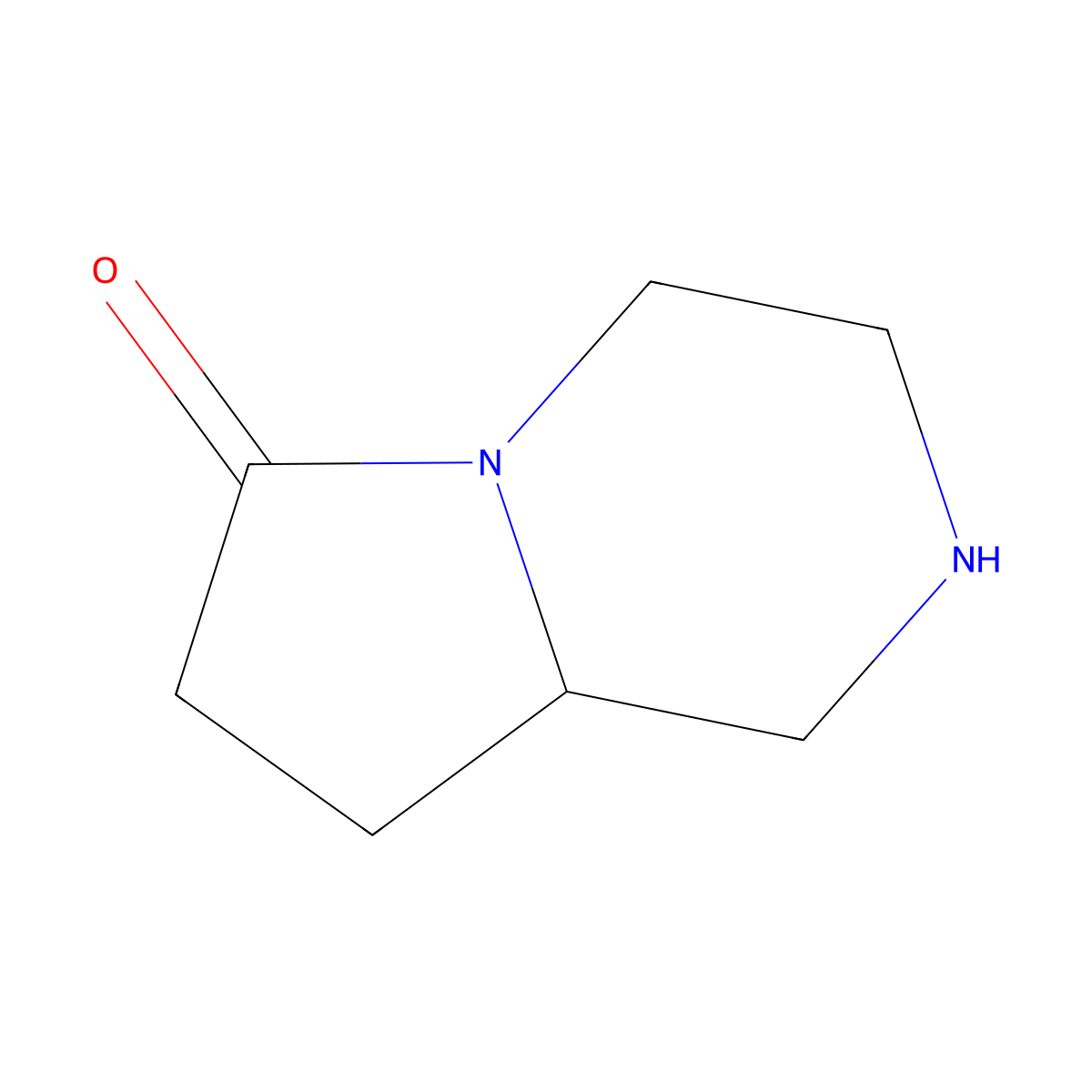 (R)-Hexahydropyrrolo[1,2-a]pyrazin-6(2H)-one molecular structure, CAS 151763-89-2