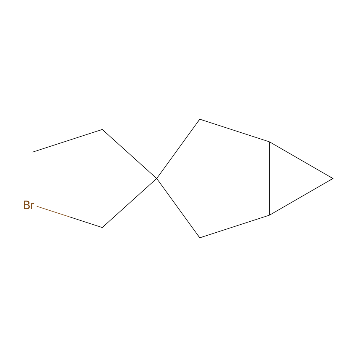 3-(Bromomethyl)-3-ethylbicyclo[3.1.0]hexane molecular structure, CAS 1517832-30-2