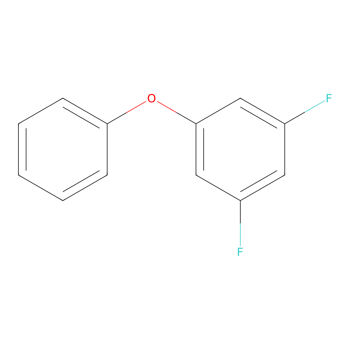 1,3-Difluoro-5-phenoxybenzene molecular structure, CAS 1518261-86-3