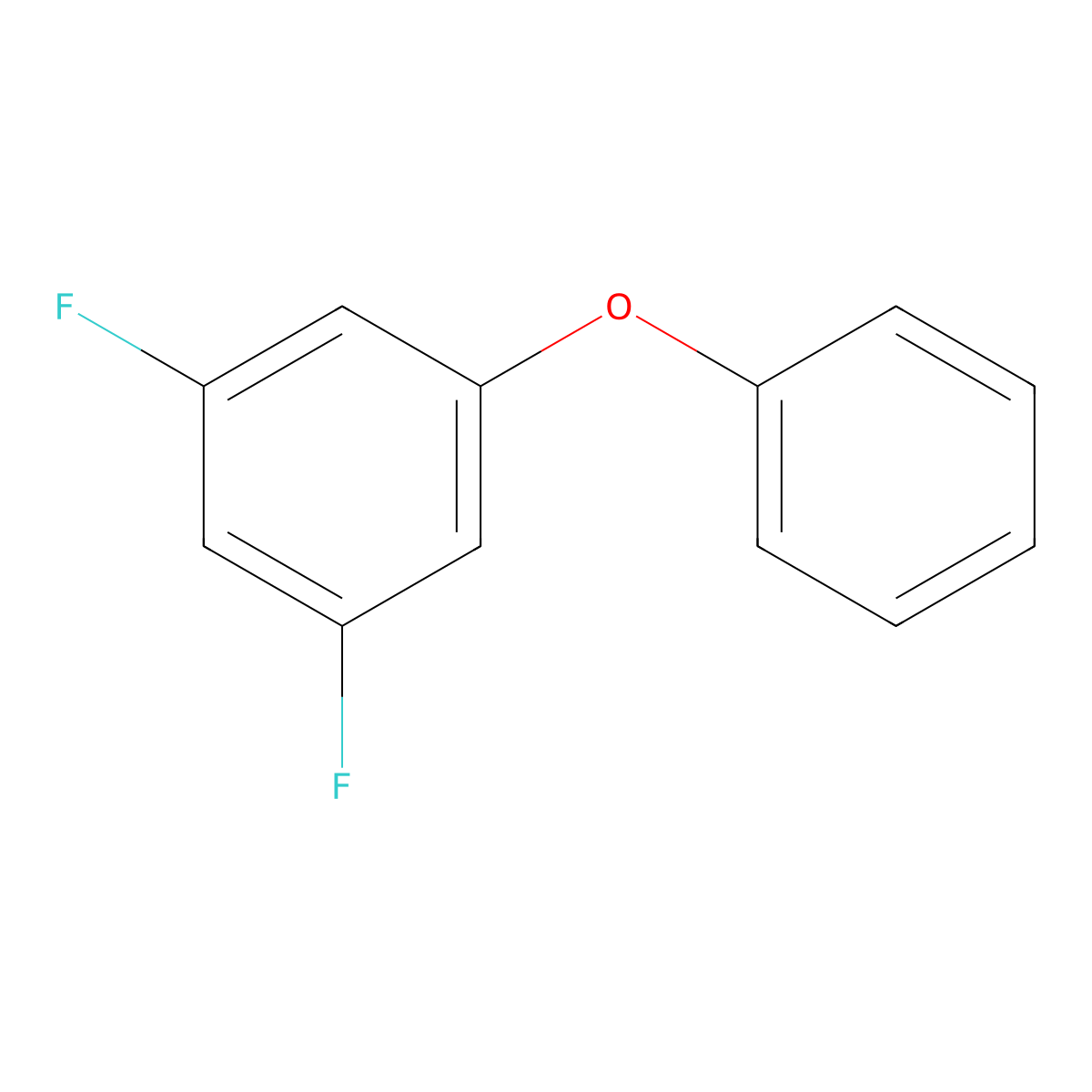 1,3-Difluoro-5-phenoxybenzene molecular structure, CAS 1518261-86-3
