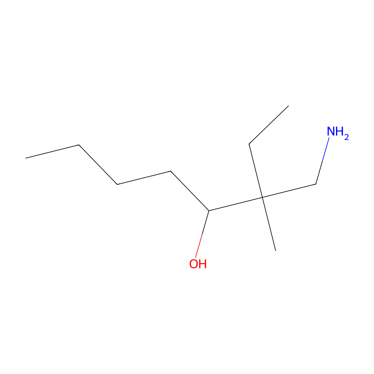 3-(Aminomethyl)-3-methyloctan-4-ol molecular structure, CAS 1518405-91-8