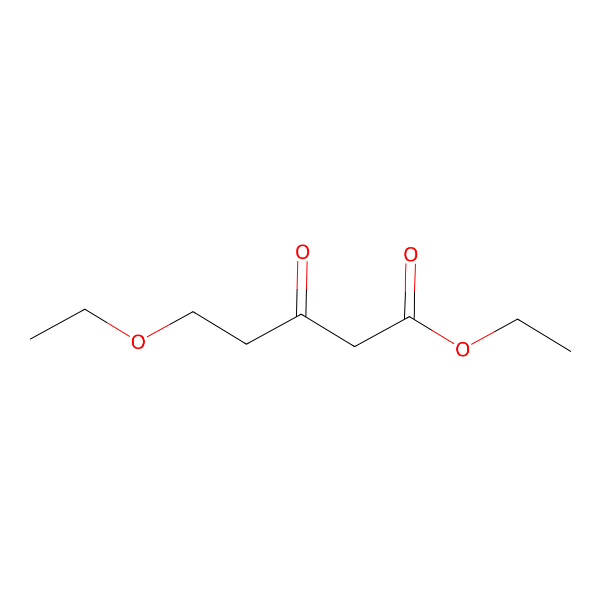 Ethyl 5-ethoxy-3-oxopentanoate molecular structure, CAS 1519-56-8