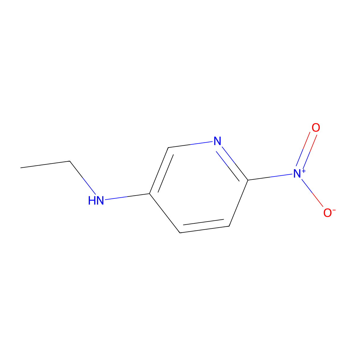 N-Ethyl-6-nitropyridin-3-amine molecular structure, CAS 151919-68-5