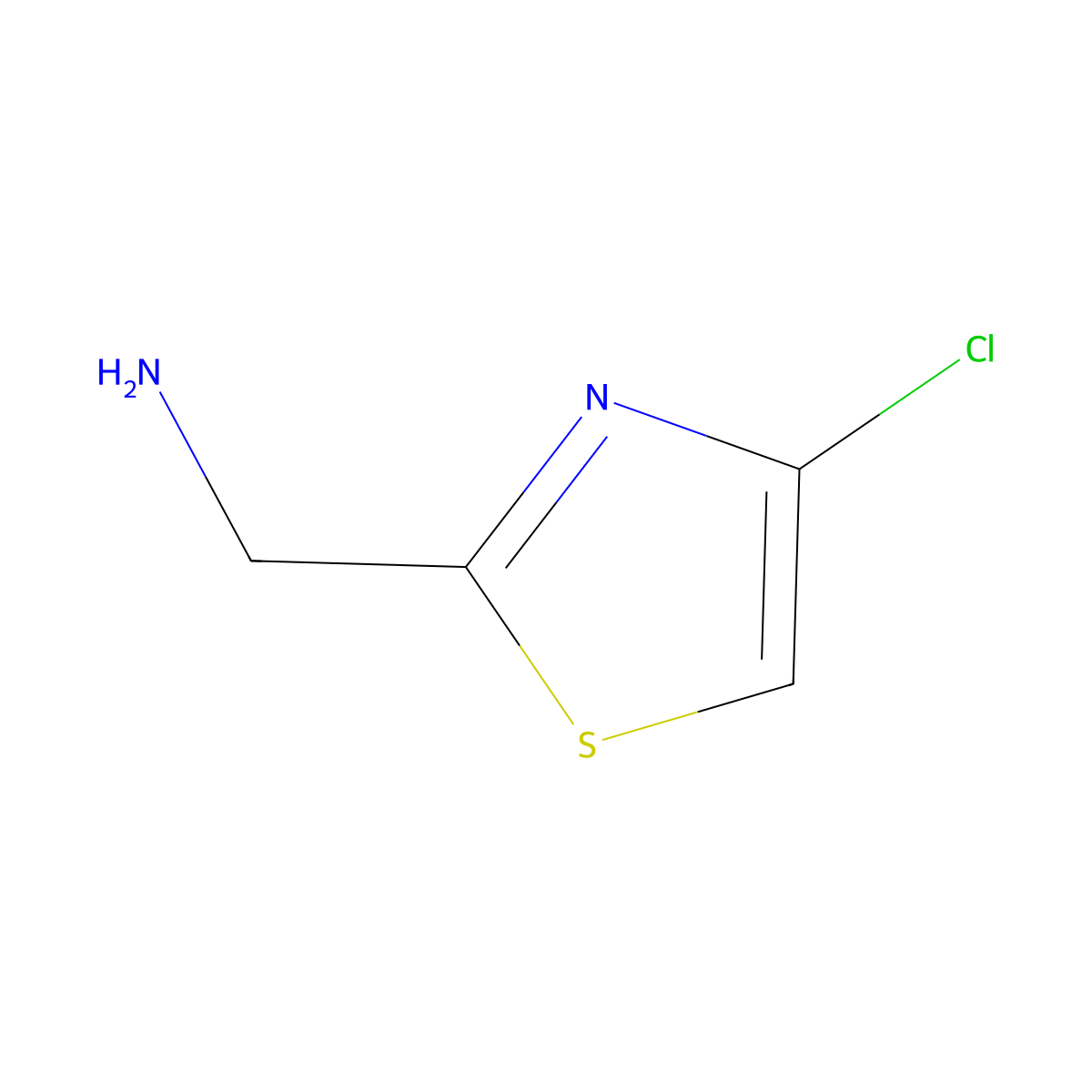 1-(4-Chloro-1,3-thiazol-2-yl)methanamine molecular structure, CAS 1519240-83-5